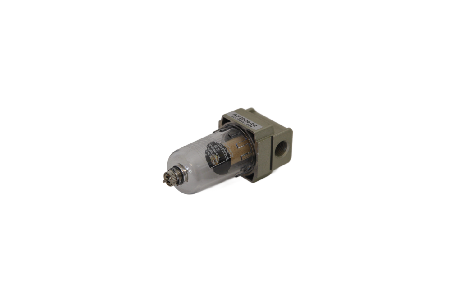 Compressed air system water separator